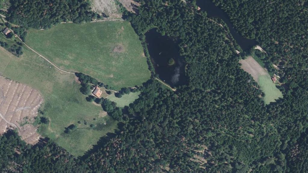 Vue aérienne de Ru du Thibieu
