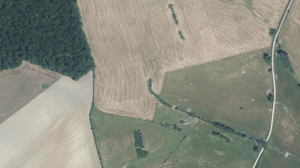 Vue aérienne de Ru la Prele