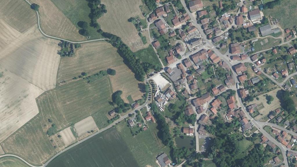 Vue aérienne de Ru l'Arentele