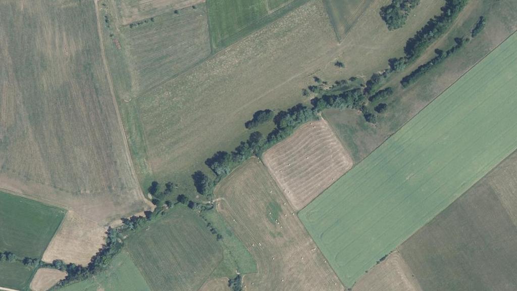 Vue aérienne des environs de Marainville-sur-Madon