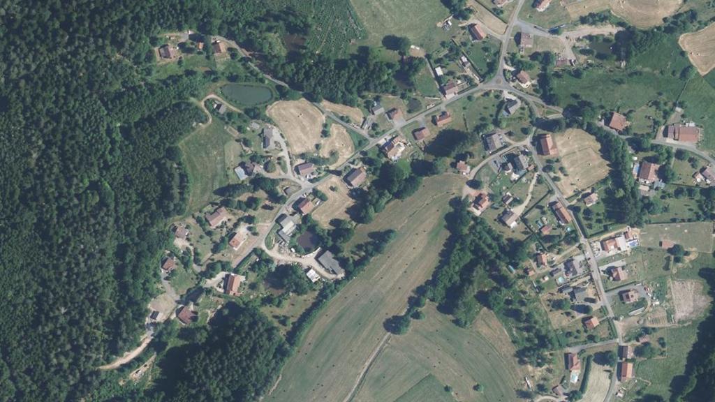 Vue aérienne de Ru le Neurain