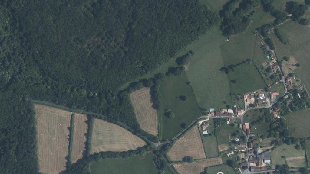 Vue aérienne de Ruisseau de Pindray