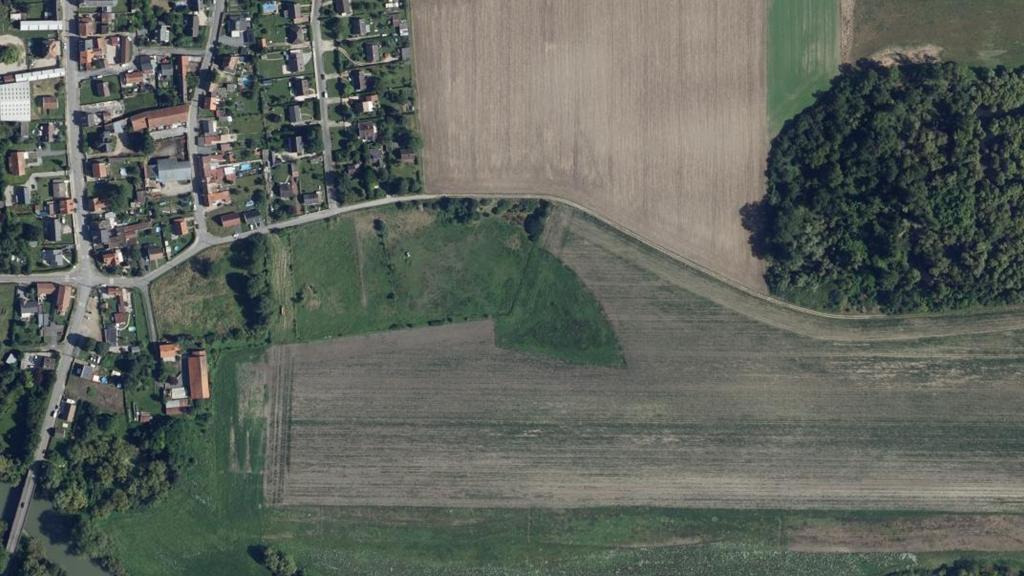 Vue aérienne de Sablière des Grèves