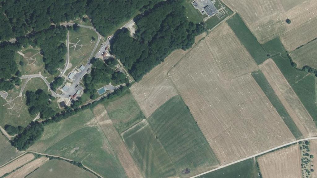 Vue aérienne de Secteur de pêche de Blémerey