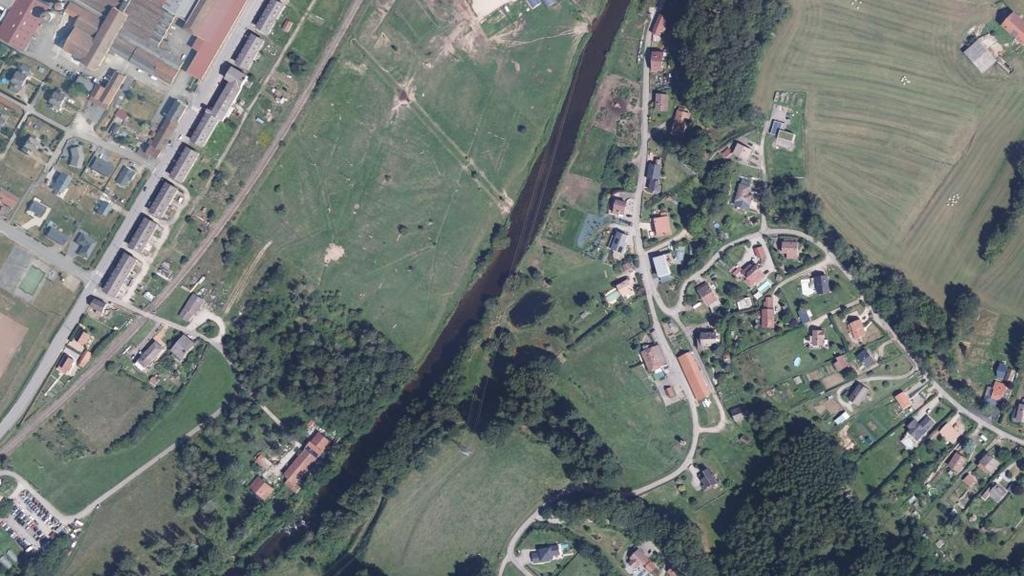 Vue aérienne de Secteur de pêche de Cheniménil
