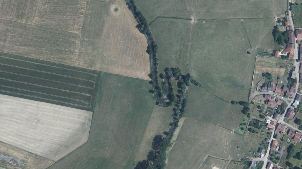 Vue aérienne des environs de Fignévelle