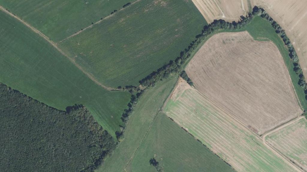 Vue aérienne des environs de Frenelle-la-Petite