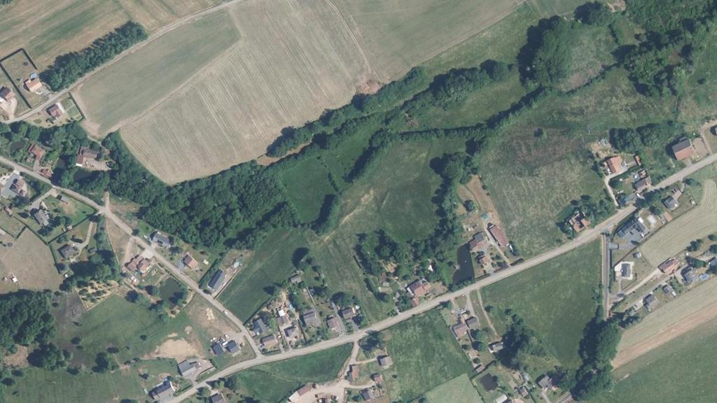 Vue aérienne de Secteur de pêche de La Bourgonce