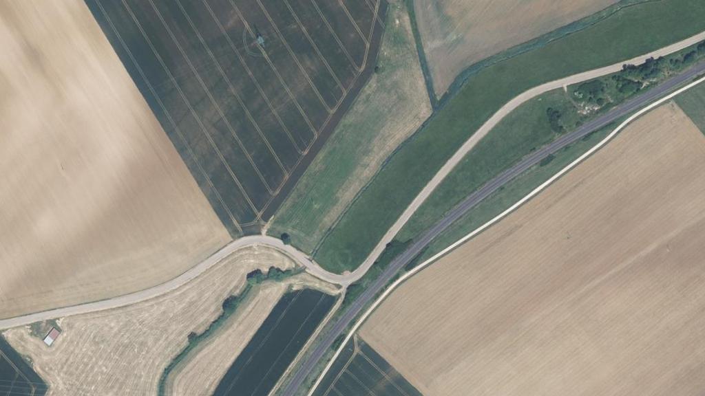 Vue aérienne des environs de Punerot