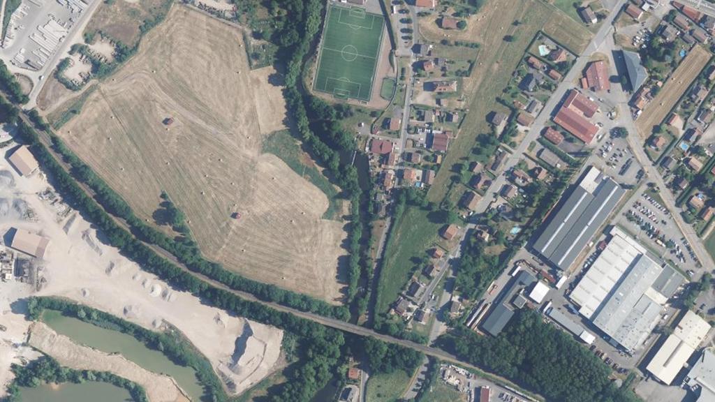 Vue aérienne de Secteur de pêche de Sainte-Marguerite