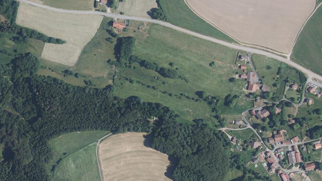 Vue aérienne de Secteur de pêche de Vienville