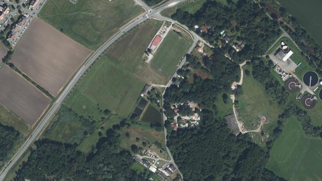 Vue aérienne de Secteur de pêche d'Haguenau