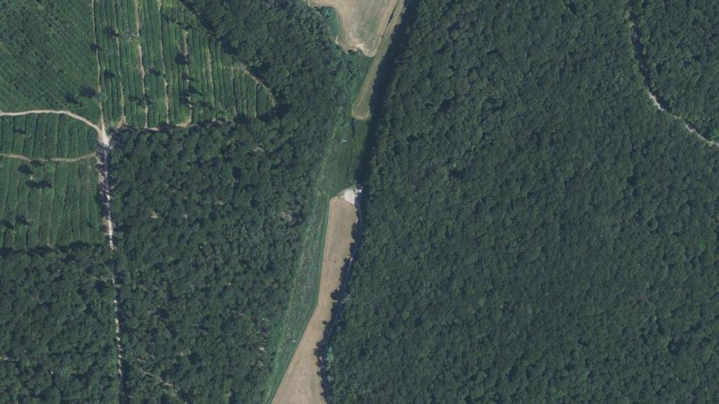 Vue aérienne de Secteur de pêche d'Haréville