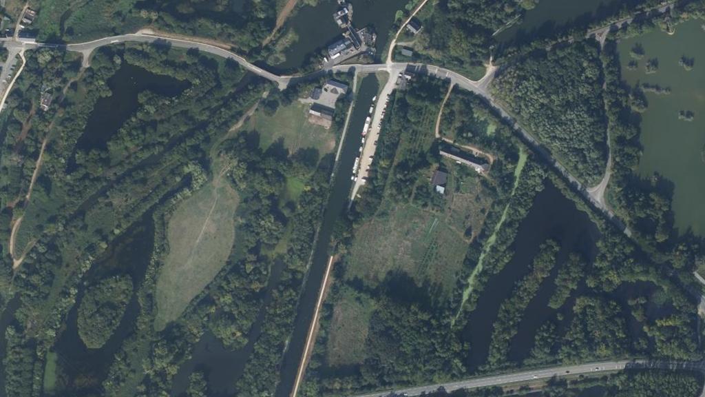 Zone de pêche accessible aux PMR sur la Vilaine à Chavagne
