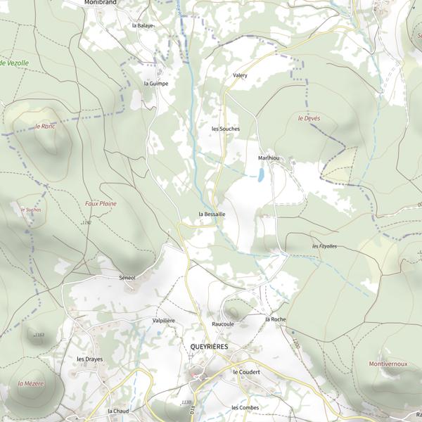 Plan cartographique de 17 Le Ramel