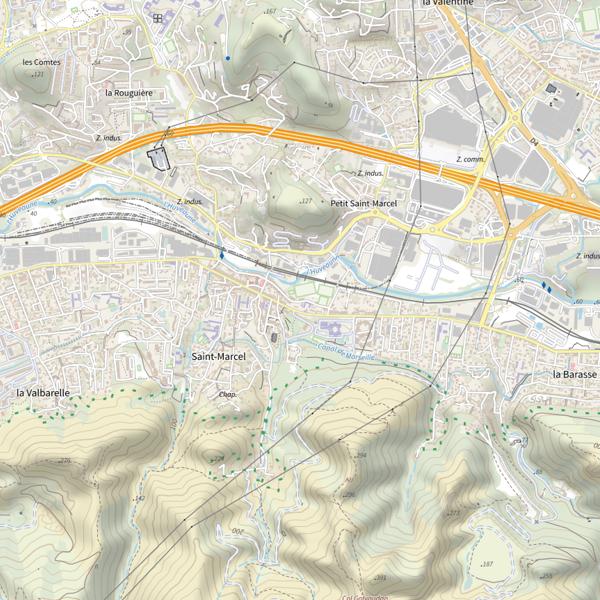 Plan cartographique de Amap
