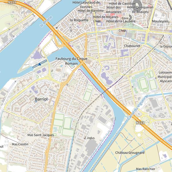 Plan cartographique de Apasmc
