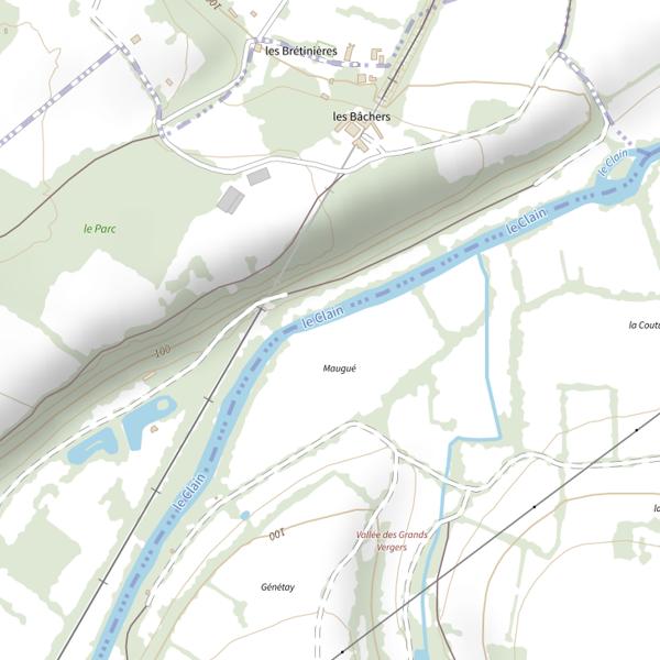 Plan cartographique de Aslonnes