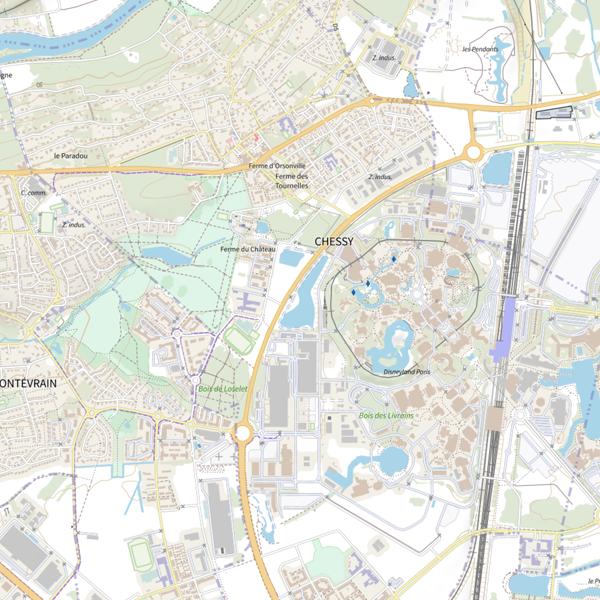 Plan cartographique de Bep N°4a