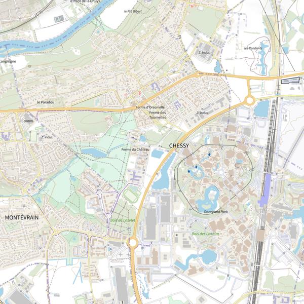 Plan cartographique de Bep n°4B