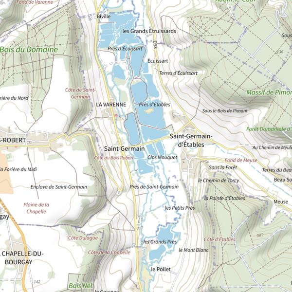 Plan cartographique de Carpodrome Guy Housset