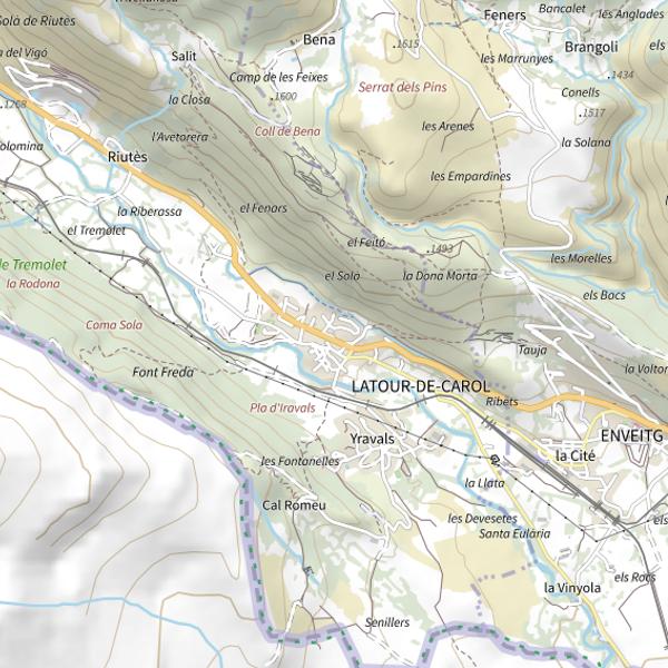 Plan cartographique de D'Marc ent Vous