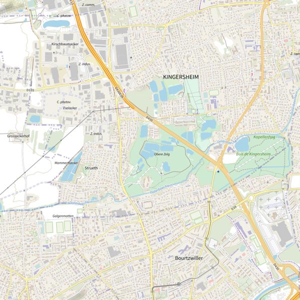 Plan cartographique de Étang Savonitto
