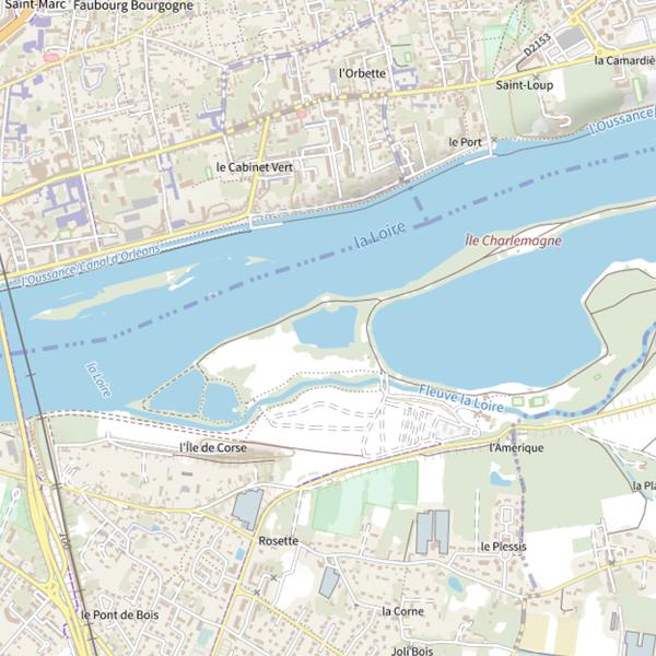 Plan cartographique de Ile Charlemagne Neuf Cent Dix