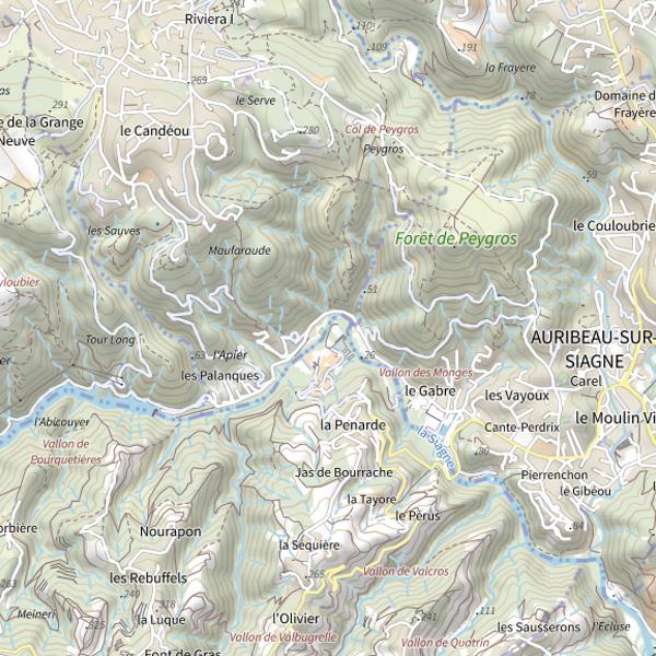 Plan cartographique de Ilot de Gabre