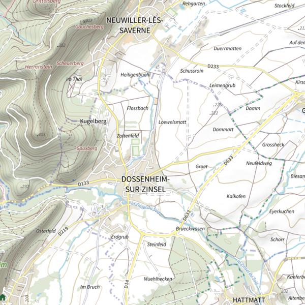 Plan cartographique de JM-Distribution