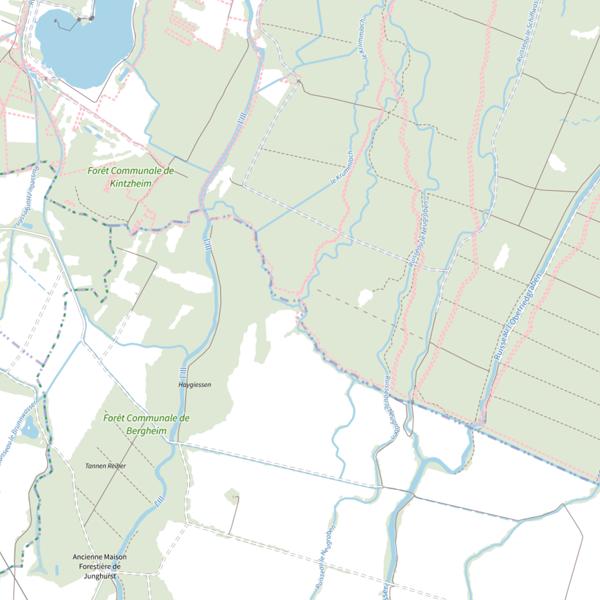 Plan cartographique de La Forstlach