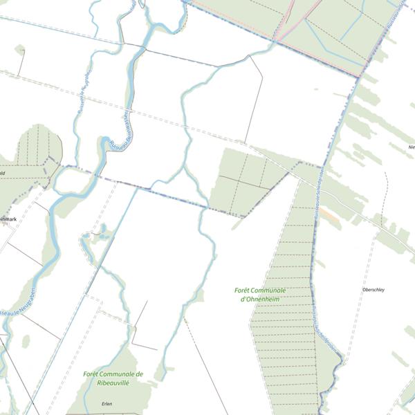 Plan cartographique de La Speck