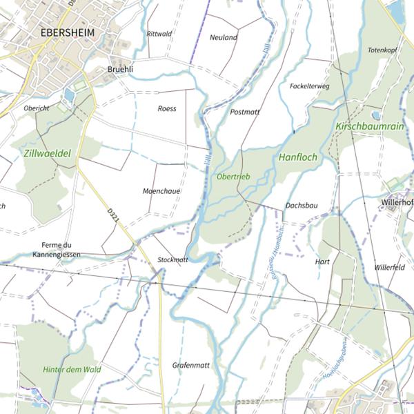 Plan cartographique de Le Bierbernestschluth
