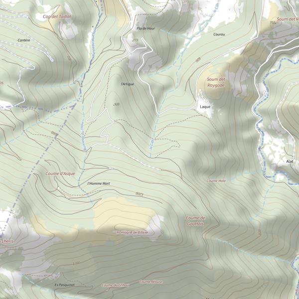 Plan cartographique de Le Cilh
