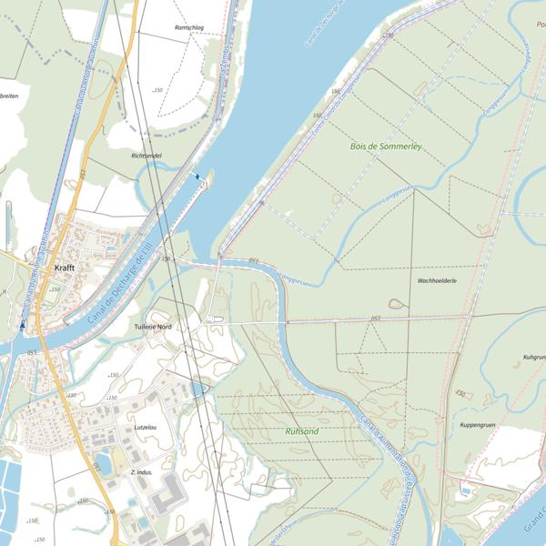 Plan cartographique de Le Langgiessen