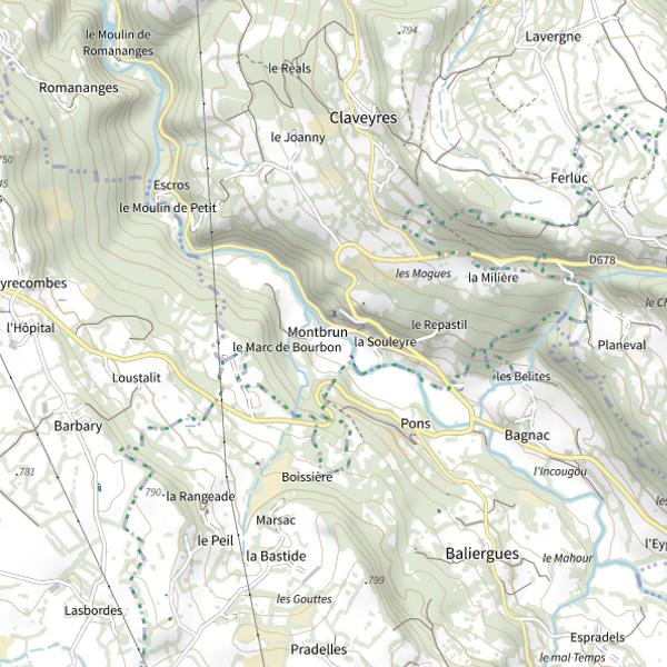 Plan cartographique de Le Mars