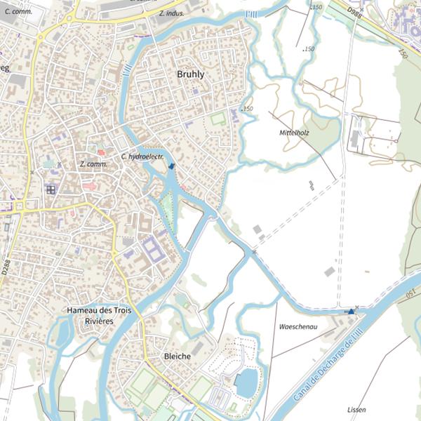 Plan cartographique de Le Murgiessen