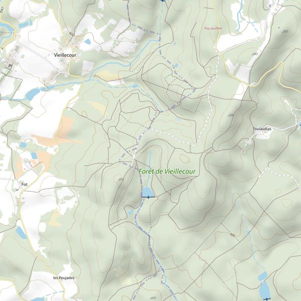 Plan cartographique de Le Périgord