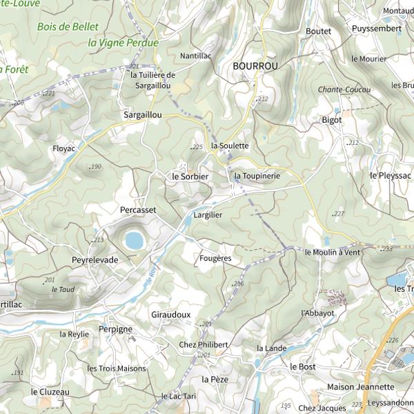 Plan cartographique de Le Roy