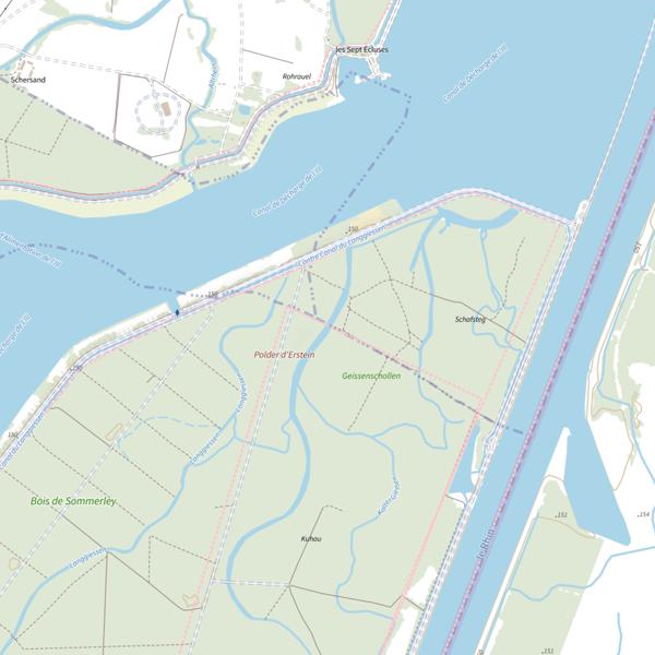 Plan cartographique de Le Schutzengiessen