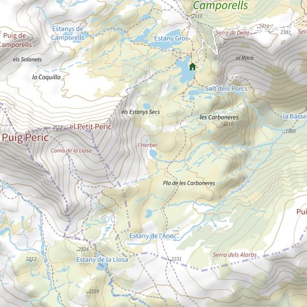 Plan cartographique de L'Herber
