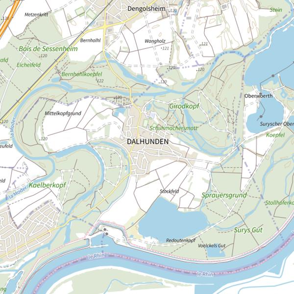 Plan cartographique de Libre Service Wagner