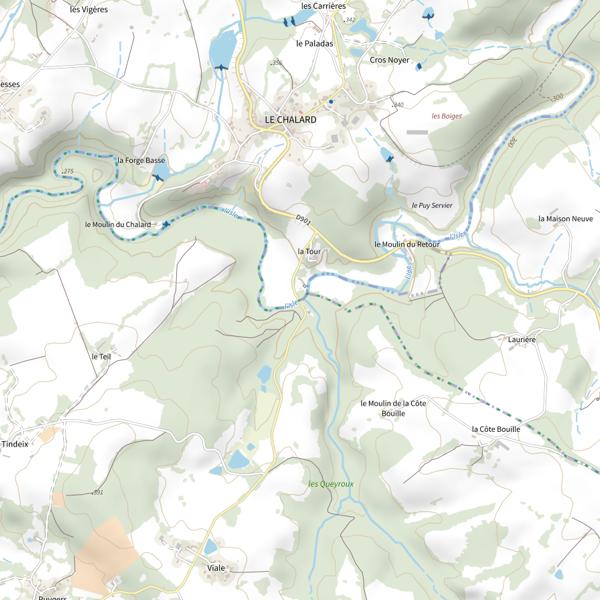 Plan cartographique de L'Isle 1ère catégorie