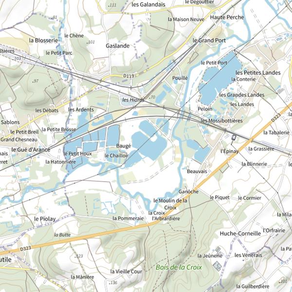 Plan cartographique de Loch Ness Carpe, Votre Spot Rêvé!