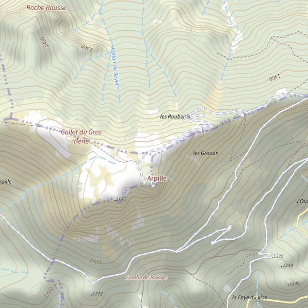 Plan cartographique de Nice