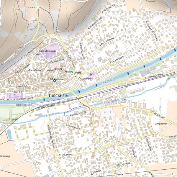 Plan cartographique de No Kill Turckheim
