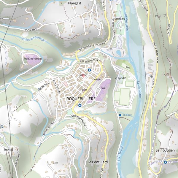 Plan cartographique de Office du Tourisme