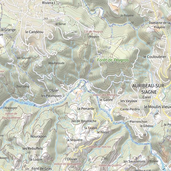 Plan cartographique de Parcours découverte de l'Appié