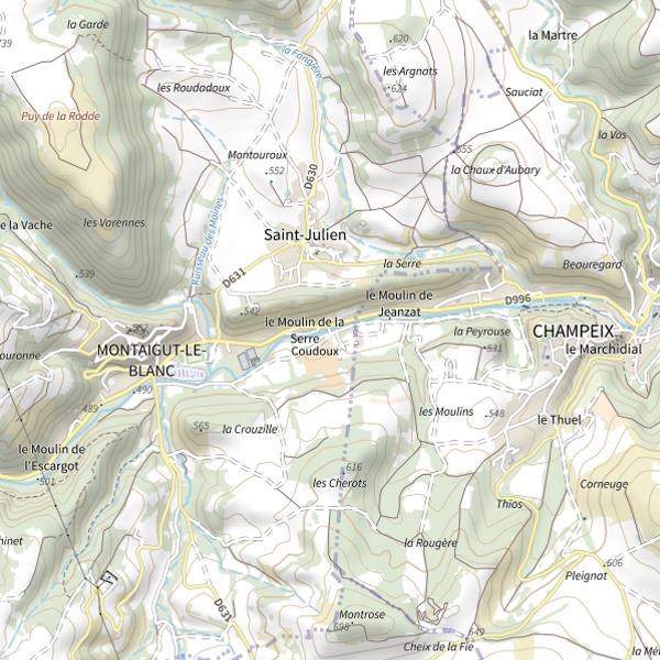 Plan cartographique de PH