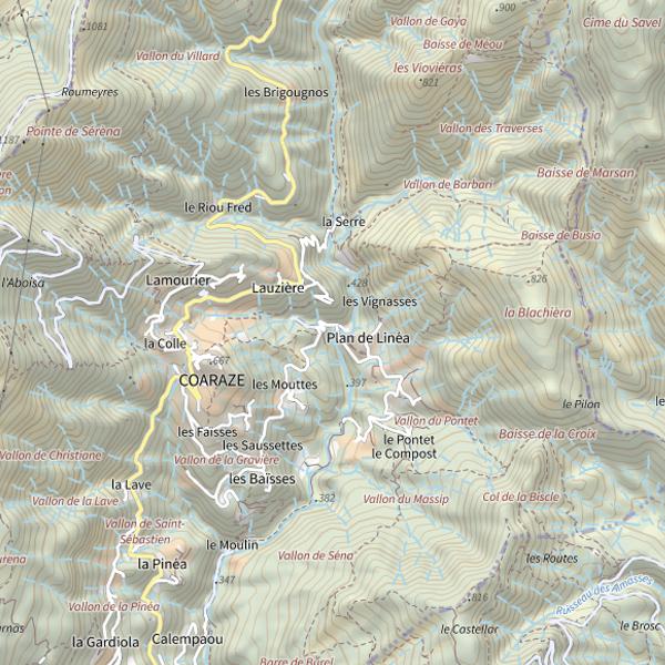 Plan cartographique de Plan Linea